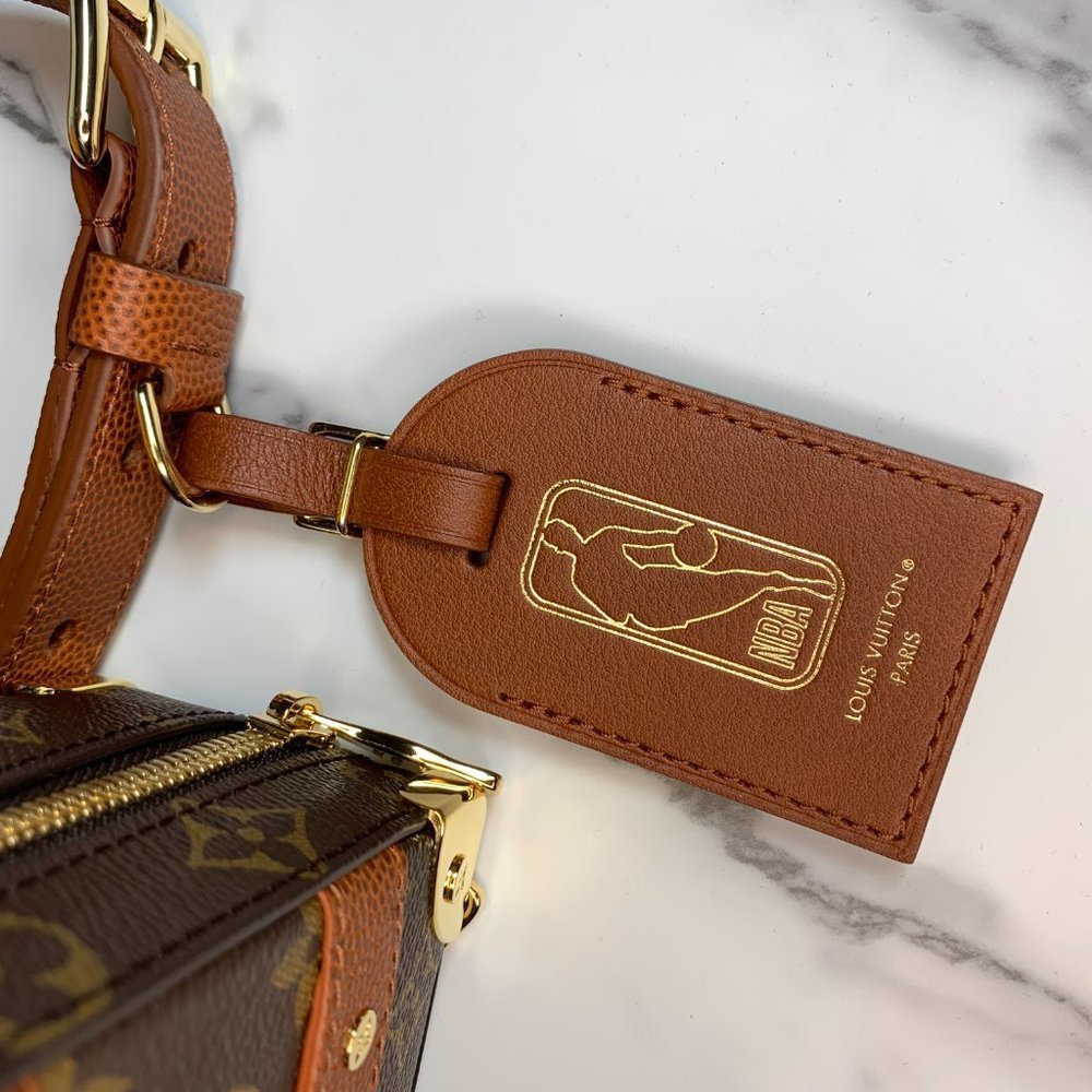 ββ NEW Louis Vuitton X NBA Handle Monogram Trunk crossbody LV Basketball bag - Picture 5 of 16